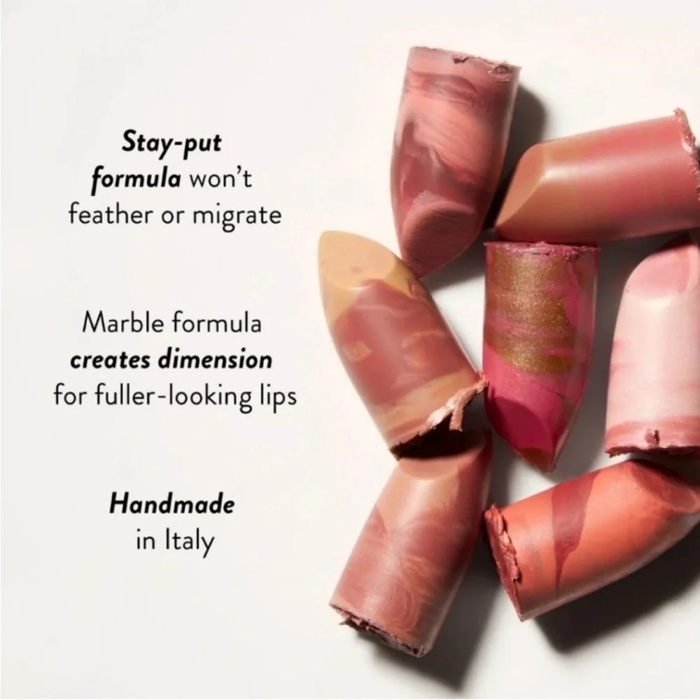 Laura Geller Italian Marble Lipstick Lipcolor Peach Bellini Beauty Makeup NIB